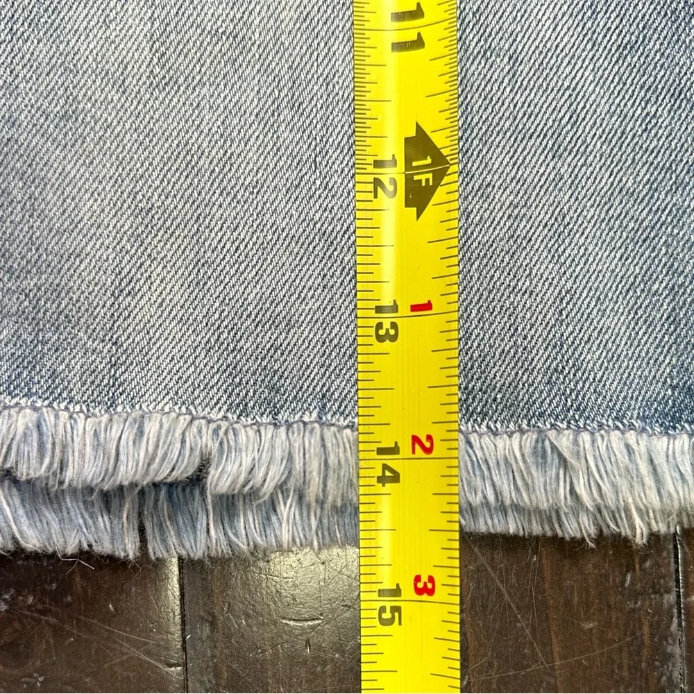 7 For All Mankind Denim Mini Skirt Size 29